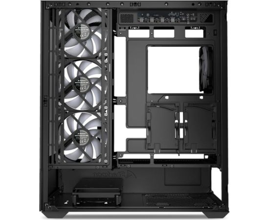 Sharkoon AK6 RGB , Tower case (black, Tempered Glass x 2)