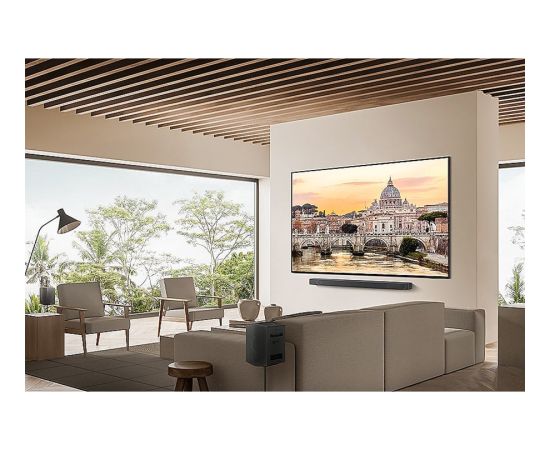 SAMSUNG GQ-65QN85D, QLED TV - 65 -  silver/carbon, UltraHD/4K, twin tuner, Mini LED, 120Hz panel Телевизоры