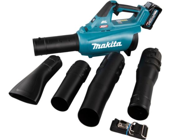 Makita Cordless Blower UB001GM101 XGT, 40Volt, Leaf Blower (blue/black, Li-Ion XGT battery 4.0Ah)