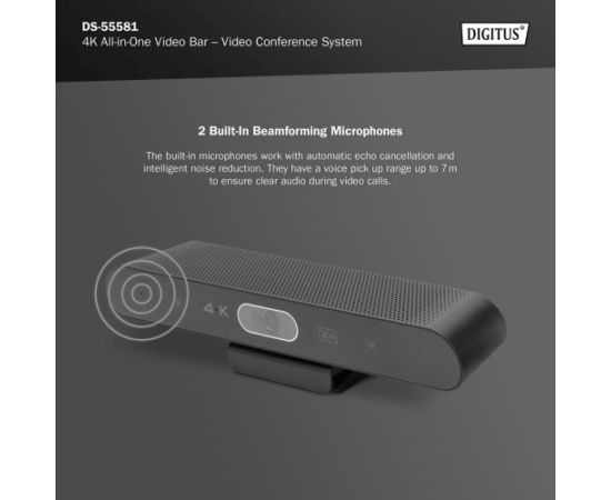 Digitus 4K All-In-One Video Bar Mini (black)