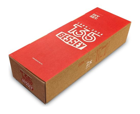 BESSEY clamp set DIY-SET1-A (5-piece, 4 clamps + tin snips)