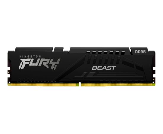 Kingston FURY DDR5 - 32GB - 6400 - CL - 32, single RAM (black, KF564C32BBE-32, FURY Beast, INTEL XMP, AMD EXPO)
