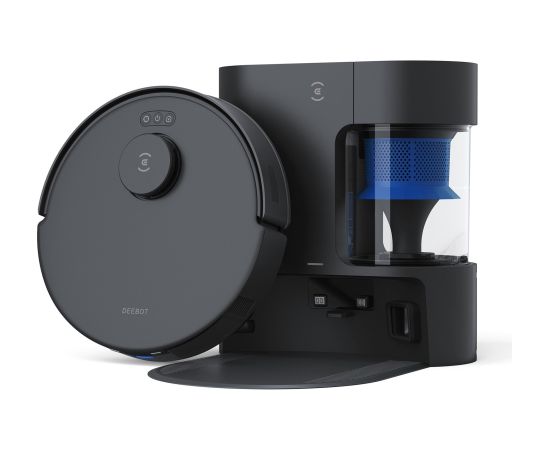 ECOVACS DEEBOT N20 PRO PLUS, vacuum robot (black, incl. PureCyclone Station)