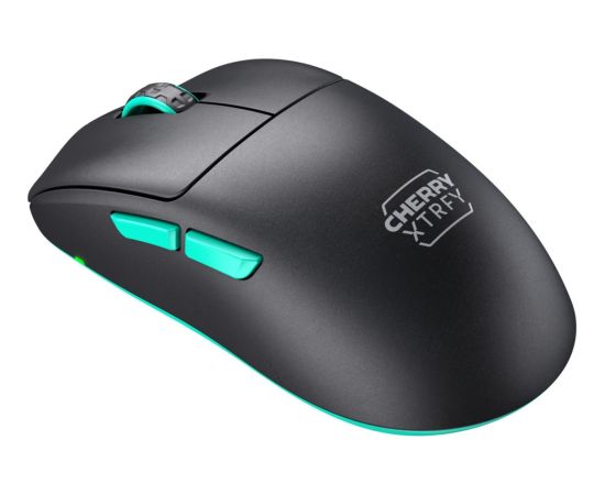 CHERRY M68 Wireless, gaming mouse (black/turquoise)