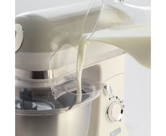 Ariete Vintage food processor 1588 (beige/cream, 1,200 watts)