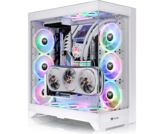 Thermaltake CTE E660 MX, Tower Case (White, Tempered Glass x 2)