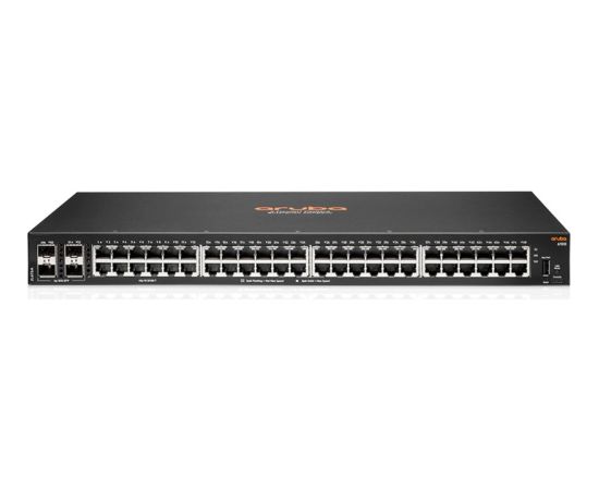 HP Hewlett Packard Enterprise Aruba CX 6100 48G, Switch (PoE+ 4SFP+)