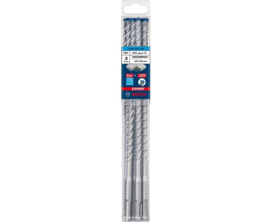Bosch Expert hammer drill SDS-plus-7X, 8mm, 10 pieces (working length 200mm)