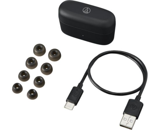 Audio Technica Audio-Technica ATH-CKS30TW+, headphones (black, Bluetooth, USB-C, IPX55)
