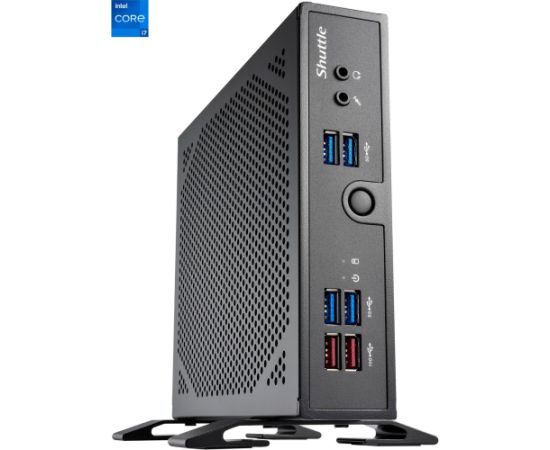 Shuttle XPC slim DS50U7, Barebone (black, without operating system)