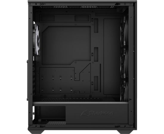 Sharkoon VK3 RGB, tower case (black, tempered glass)