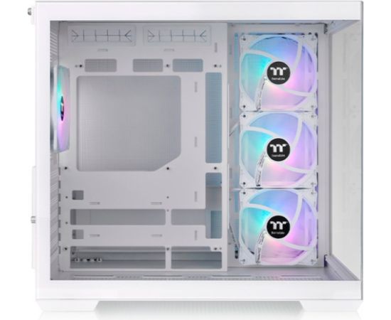 Thermaltake View 380 TG ARGB Snow, Tower Case (White, Tempered Glass x 2)