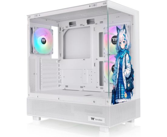 Thermaltake View 270 SP Edition Snow White, Tower Case (White, Tempered Glass x 2)