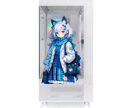 Thermaltake View 270 SP Edition Snow White, Tower Case (White, Tempered Glass x 2)