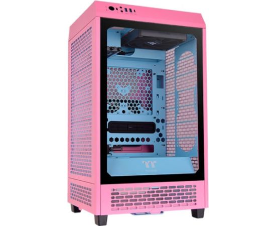 Thermaltake The Tower 200 , tower case (pink, tempered glass)