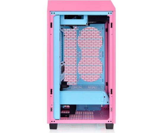 Thermaltake The Tower 200 , tower case (pink, tempered glass)
