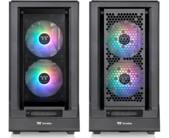 Thermaltake Ceres 350 MX , Tower case (black, Tempered Glass x 2)