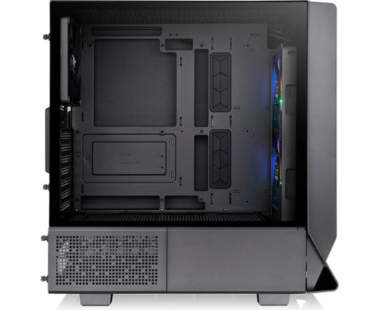 Thermaltake Ceres 350 MX , Tower case (black, Tempered Glass x 2)