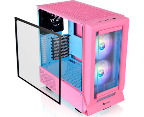 Thermaltake Ceres 350 MX , Tower case (pink, Tempered Glass x 2)