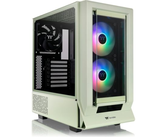 Thermaltake Ceres 350 MX , Tower Case (light green, Tempered Glass x 2)