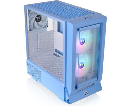 Thermaltake Ceres 350 MX , Tower Case (light blue, Tempered Glass x 2)