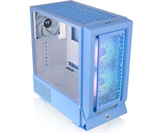 Thermaltake Ceres 350 MX , Tower Case (light blue, Tempered Glass x 2)