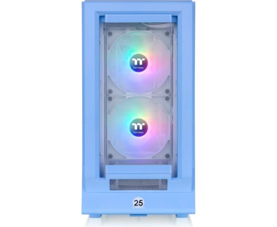 Thermaltake Ceres 350 MX , Tower Case (light blue, Tempered Glass x 2)
