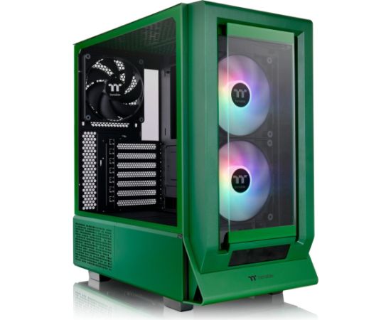 Thermaltake Ceres 350 MX , Tower Case (Dark Green, Tempered Glass x 2)