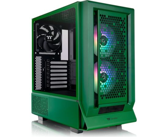 Thermaltake Ceres 350 MX , Tower Case (Dark Green, Tempered Glass x 2)