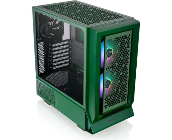 Thermaltake Ceres 350 MX , Tower Case (Dark Green, Tempered Glass x 2)