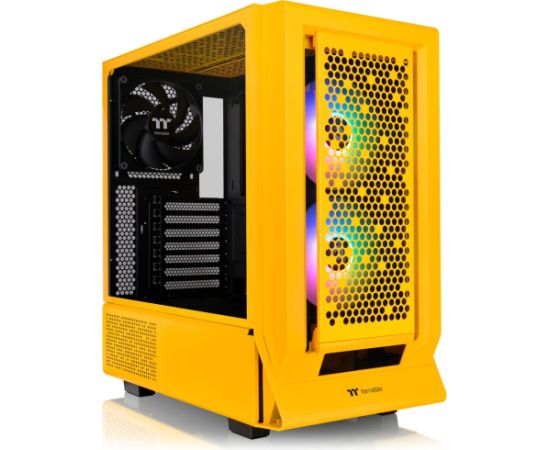 Thermaltake Ceres 350 MX , Tower case (dark yellow, tempered glass x 2)