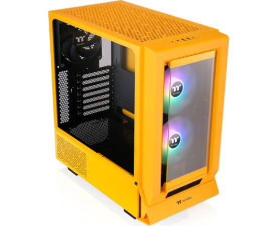 Thermaltake Ceres 350 MX , Tower case (dark yellow, tempered glass x 2)