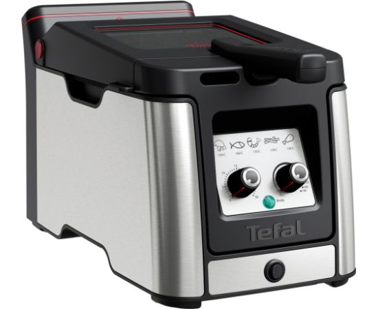 Tefal Clear Duo FR600D , deep fryer (stainless steel/black)