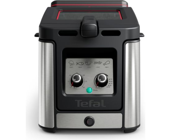 Tefal Clear Duo FR600D , deep fryer (stainless steel/black)