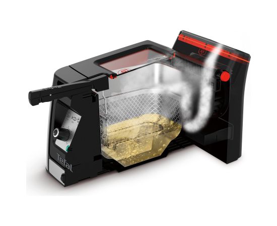 Tefal Clear Duo FR600D , deep fryer (stainless steel/black)