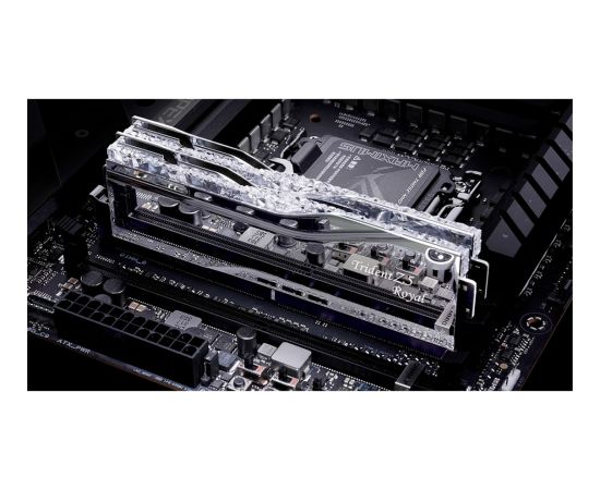 G.Skill DDR5 - 48GB - 8000 - CL - 40 (2x 24 GB) Dual-Kit (silver, F5-8000J4048F24GX2-TR5S, Trident Z5 Royal, INTEL XMP)