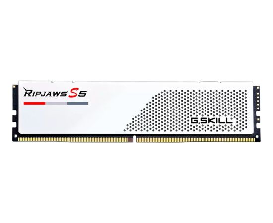 G.Skill DDR5 - 32GB - 6000 - CL - 36 (2x 16 GB) Dual-Kit (white, F5-6000J3644F16GX2-RS5W, Ripjaws S5, INTEL XMP)