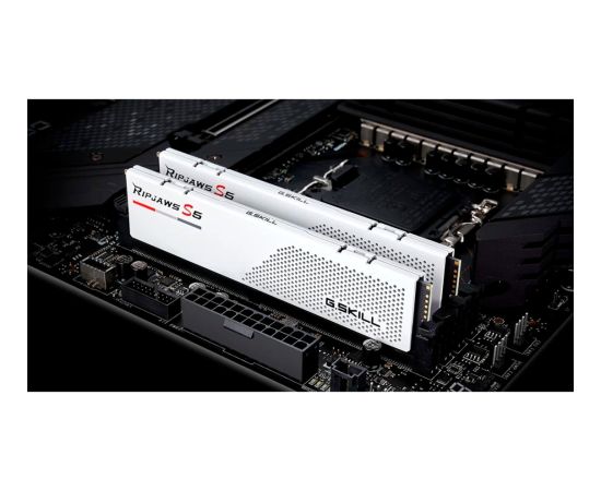 G.Skill DDR5 - 32GB - 6000 - CL - 36 (2x 16 GB) Dual-Kit (white, F5-6000J3644F16GX2-RS5W, Ripjaws S5, INTEL XMP)