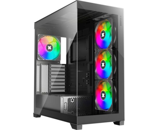 Xilence XILENT Gleam, tower case (black, tempered glass)