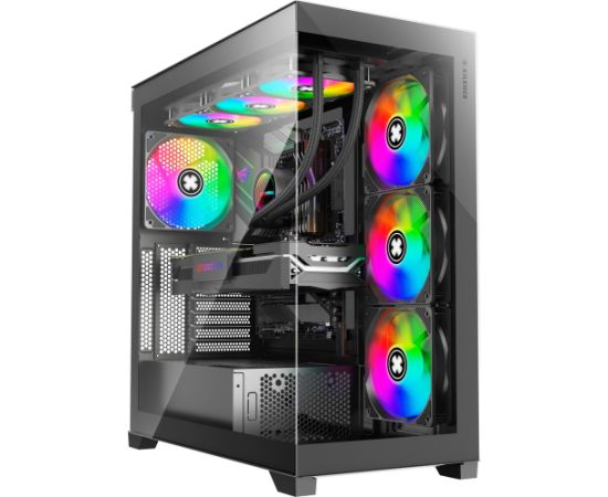 Xilence XILENT Gleam, tower case (black, tempered glass)