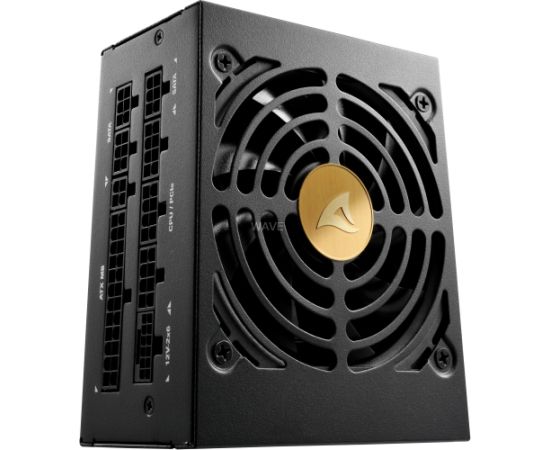 Sharkoon Rebel P20 SFX 1000W, PC power supply (black, 1x 12 pin high power connector, 2x PCIe, cable management, 1000 watts)