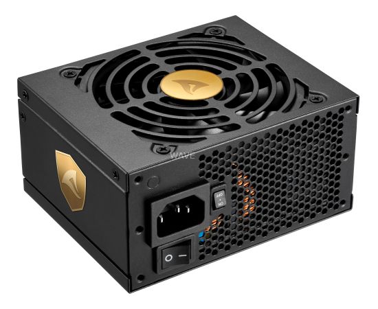 Sharkoon Rebel P20 SFX 1000W, PC power supply (black, 1x 12 pin high power connector, 2x PCIe, cable management, 1000 watts)