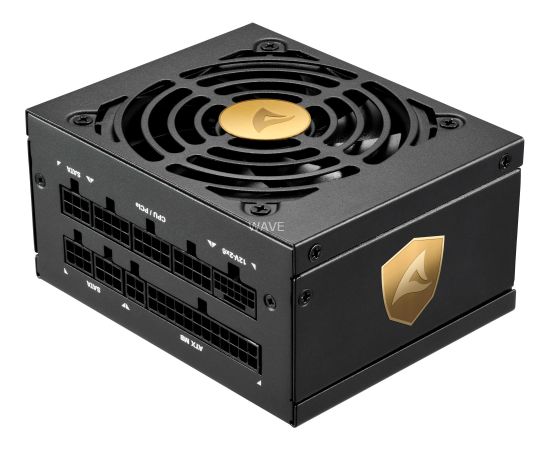 Sharkoon Rebel P20 SFX 1000W, PC power supply (black, 1x 12 pin high power connector, 2x PCIe, cable management, 1000 watts)