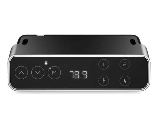 Digitus Electrically height-adjustable table frame, dual motor, 3-level DA-90435, base frame (grey) Gaming krēsli