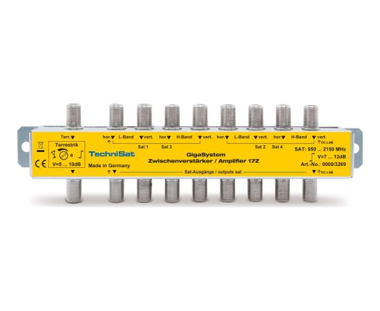 TechniSat intermediate amplifier 17Z (silver)