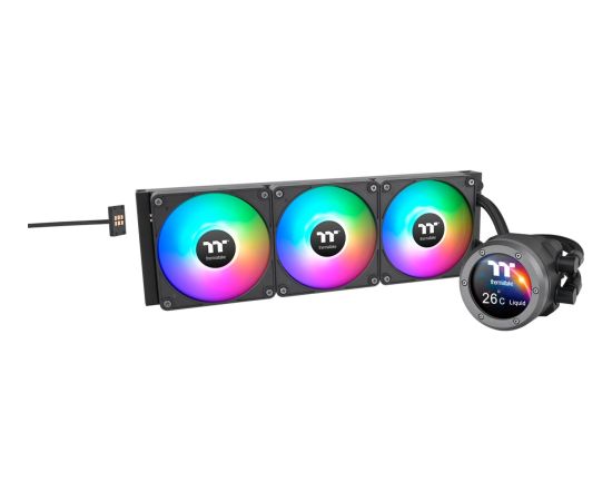Thermaltake TH360 V2 Ultra EX ARGB CPU All-In-One Liquid Cooler, water cooling (black)