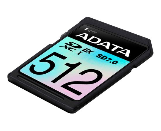 ADATA Premier Extreme SDXC 512 GB, memory card (black, SD Express, UHS-I U3, Class 10, V30)