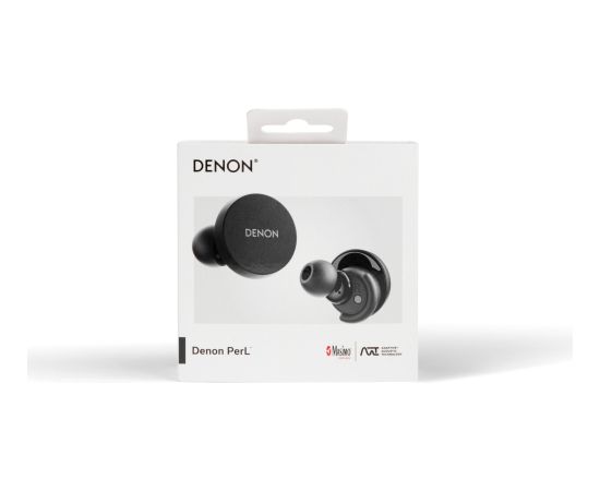 Denon PerL, headphones (black, USB-C, Bluetooth, IPX4)