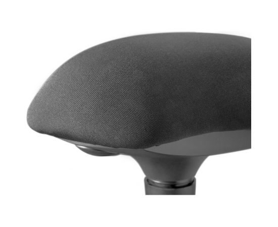 Digitus Ergonomic Office Stool / Standing Aid DA-90422, Chair (black, height adjustable, for more dynamic sitting / standing)
