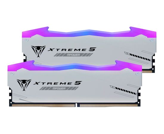 Patriot DDR5 - 48GB - 8000 - CL - 40 (2x 24 GB) dual kit, RAM (black, PVXR548G80C38KM, Viper Xtreme 5 MPower RGB, INTEL XMP)